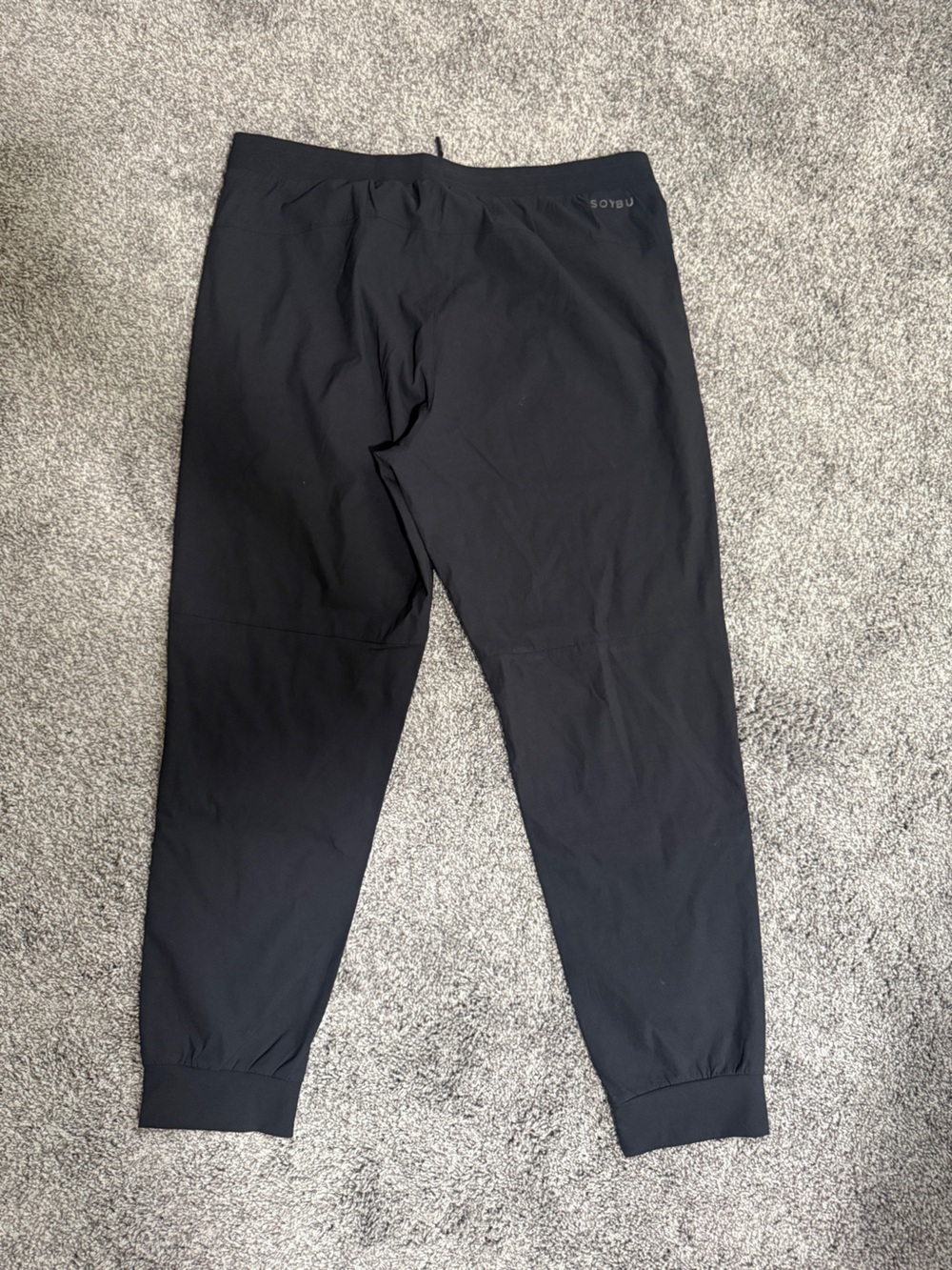 Soybu Men's Black Jogger Sweatpants - Picture 2 of 6